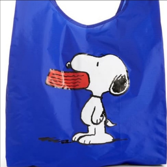 ISO Royal Blue "Nordstrom x Peanuts" Baggu - Picture 4 of 7